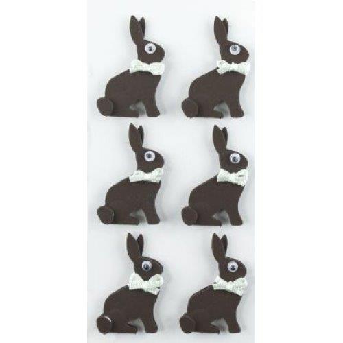 Art-Work Handmade 3D Stickers Easter Bunny