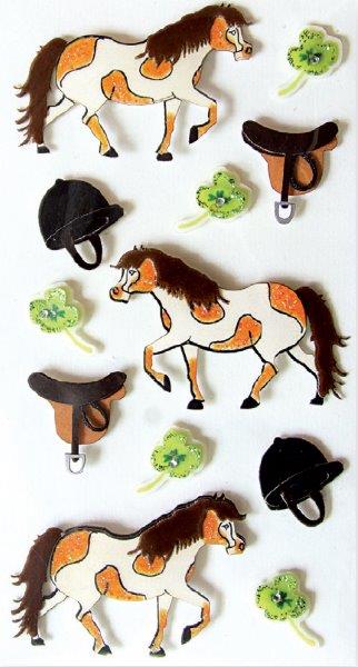 Art-Work Handmade 3D Stickers horse