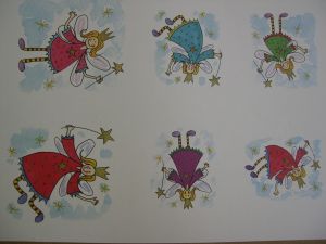 Watercolour Prints on Vellum Angelica 2 A4 pk 25