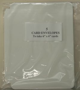 6 x 6 Box Envelopes (5) 160x160