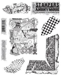 Tim Holtz Classics 7 Stamp Collection