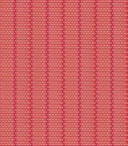 Craft Consortium Red Paper Chain Decoupage Paper 35 x 40cm pk 3