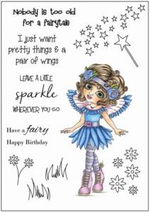 Creative Expressions Fairy Betty A5 Clear Stamp Set