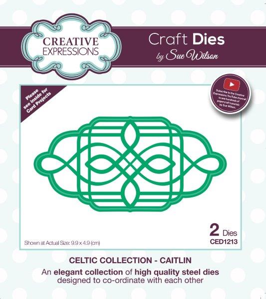 Creative Expressions Sue Wilson Celtic Caitlin Craft Die