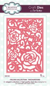 Creative Expressions Sue Wilson Italian Collection Background Craft Die