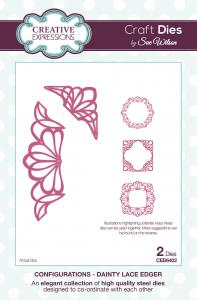 Creative Expressions Sue Wilson Configurations Dainty Lace Edger Craft Die