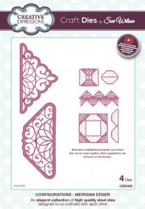 Creative Expressions Sue Wilson Configurations Meridian Edger Craft Die