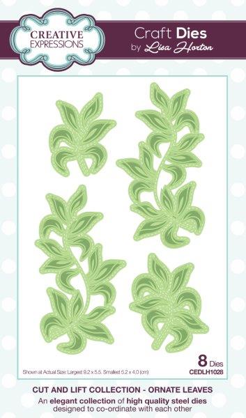 Creative Expressions Cut and Lift  Ornate Leaves Craft Die