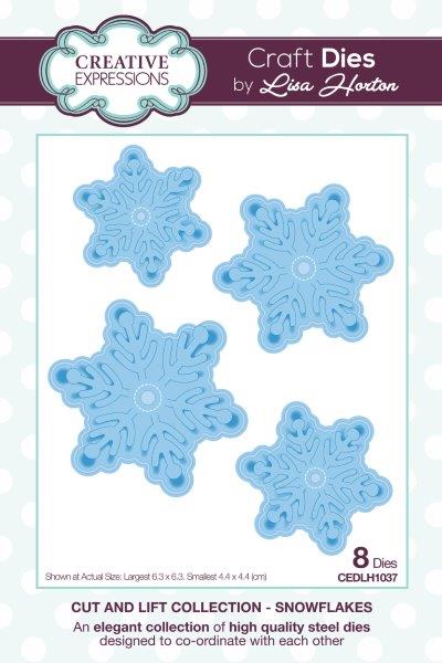 Creative Expressions Cut and Lift Snowflakes Craft Die