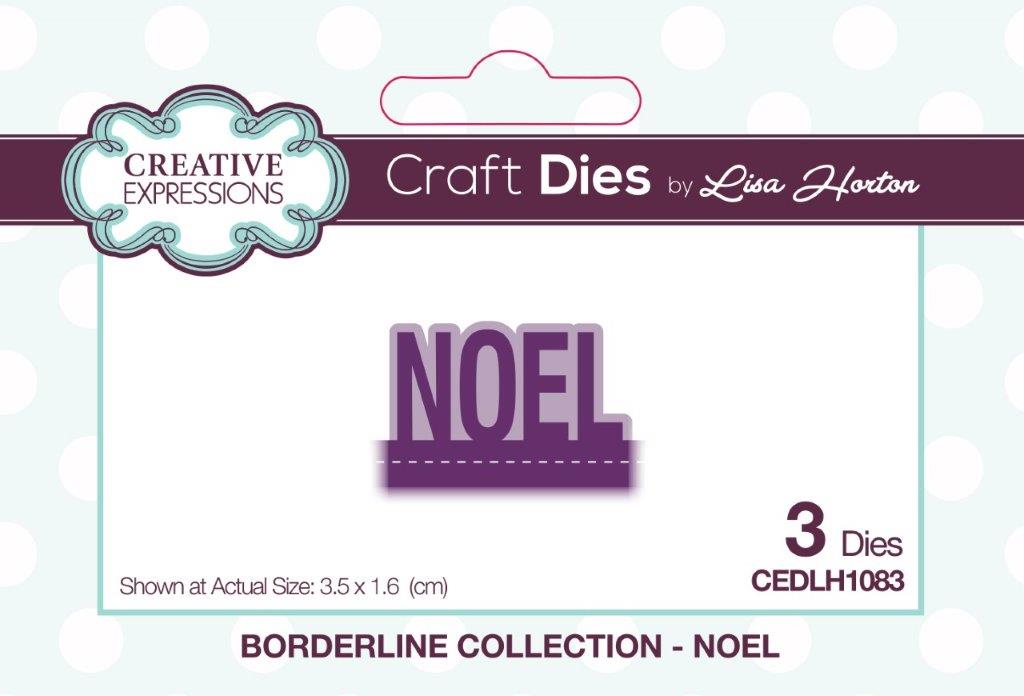 Creative Expressions Borderline Noel Craft Die