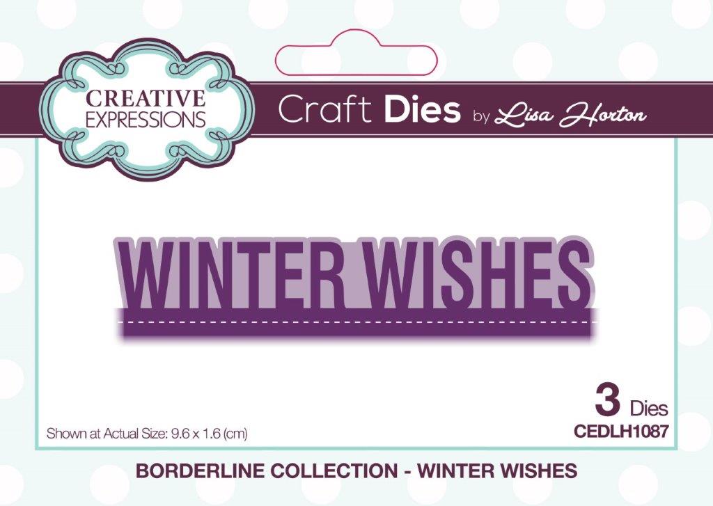 Creative Expressions Borderline Winter Wishes Craft Die