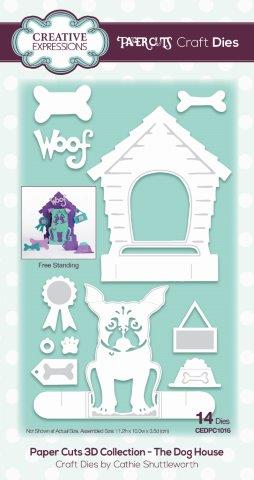 Creative Expressions Paper Cuts 3D The Dog House Craft Die