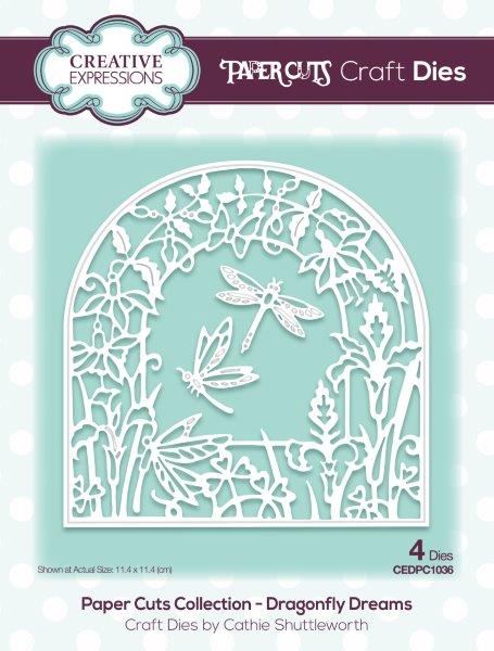 Creative Expressions Paper Cuts Dragonfly Dreams Craft Die
