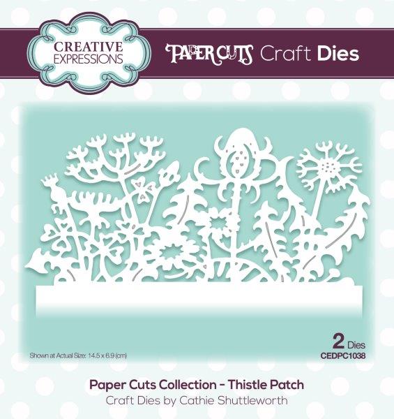 Creative Expressions Paper Cuts Thistle Patch Craft Die