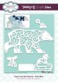 Creative Expressions Paper Cuts 3D Polar Bear Craft Die