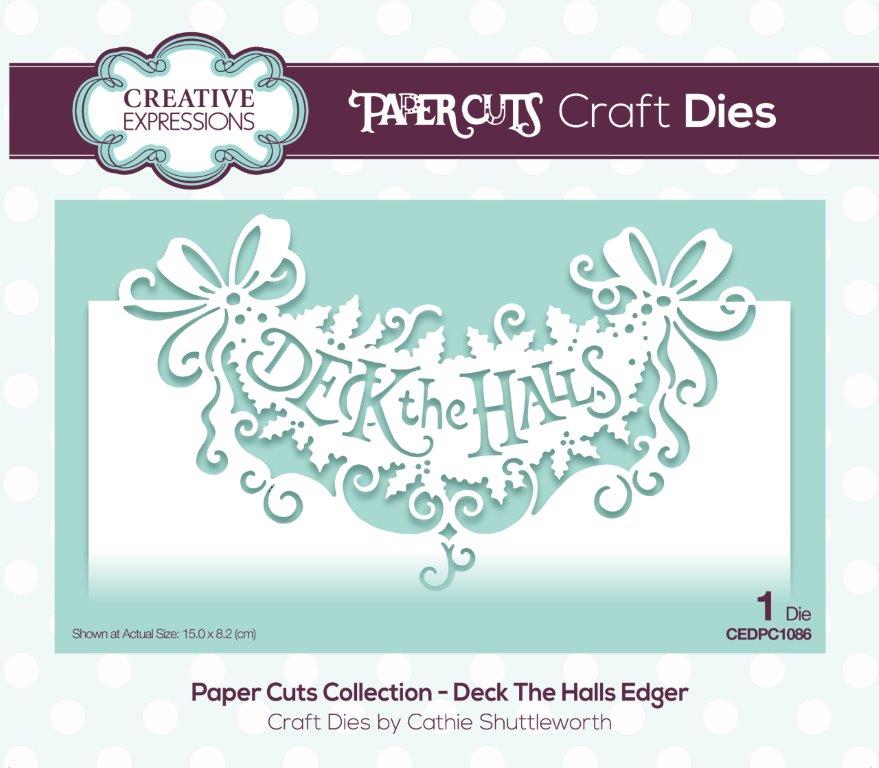 Creative Expressions Paper Cuts Deck the Halls Craft Die