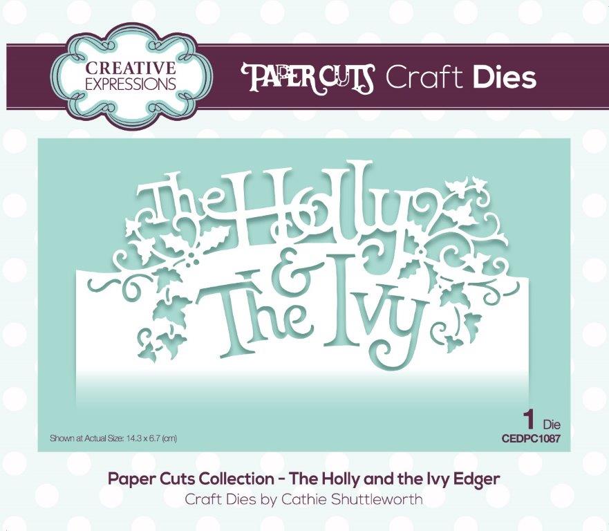Creative Expressions Paper Cuts The Holly and the Ivy Craft Die