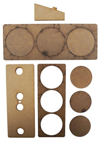 Creative Expressions ATC 3 Coin Holder 115 Mdf