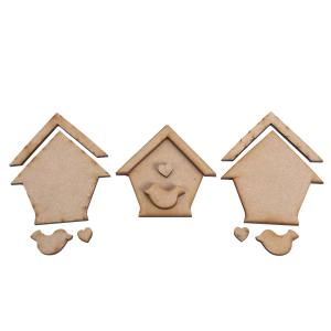 Creative Expressions In The Garden Birdhouses Mdf