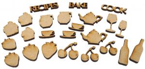 Creative Expressions Kitchen Accessory Pack Mdf