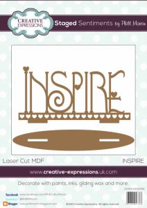 Creative Expressions Inspire Staged Sentiments Mdf