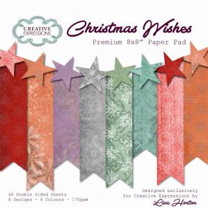 Christmas Wishes Premium 8 x 8 Paper Pad