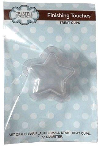 Creative Expressions Small Star Treat Cup pk 6