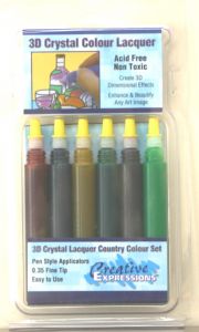 Crystal Lacquer Country Colour Set