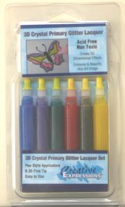 Crystal Lacquer Primary Glitter