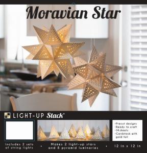 DCVW Project Stack Light Up Moravian Stars