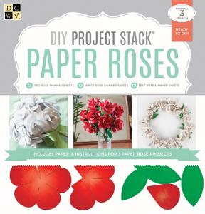 DCVW Paper Roses DIY Project Stack 12 in x 12 in