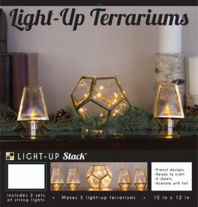 DIY Terrarium Light Up Project Stack