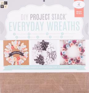 DCVW Everyday Wreaths DIY Project Stack 12 in x 12 in
