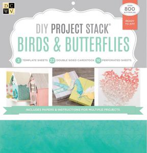 DCVW Birds & Butterflies DIY Project Stack 12 in x 12 in