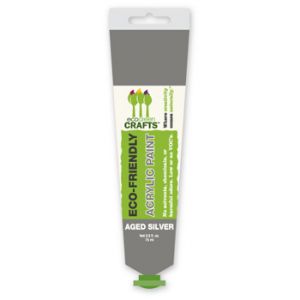 Eco-Friendly Acrylic Paint Aged Silver