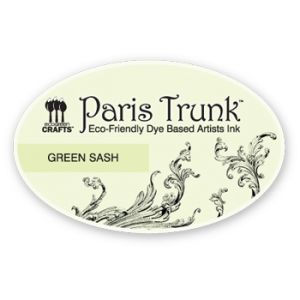 Eco-Friendly Dye Ink Pad Green Sash