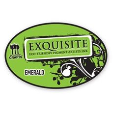 Eco-Friendly Pigment Ink Pad Emerald