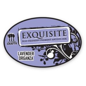 Eco-Friendly Pigment Ink Pad Lavender Organza