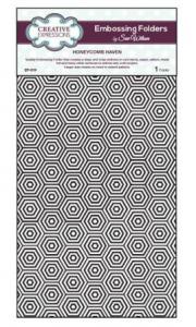 Creative Expressions Honeycomb Haven A4 Embossing Folder