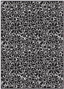 Creative Expressions Daisy Burst 5 3/4 in x 7 1/2 in Embossing Folder