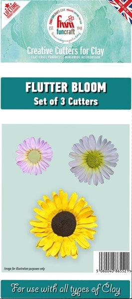 FMM Funcraft Flutter Bloom Set of 3 Cutters