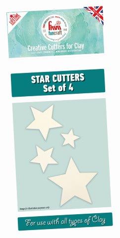 FMM Funcraft Star Cutters Set of 4