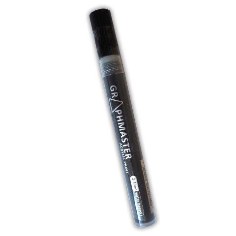 Graphmaster Acrylic Paint Marker Black 2-3mm Nib