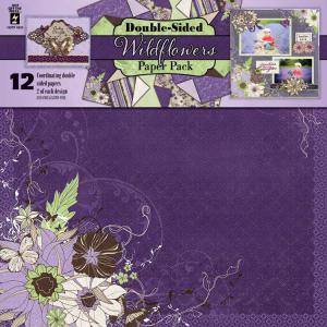 Wildflowers double-sided papers