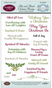 Justrite Mix & Match Christmas Blessings