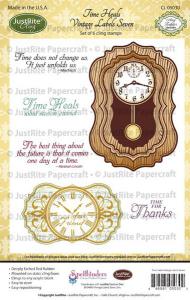 Justrite Time Heals Clear Stamp Set