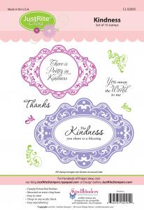 Justrite Kindness Cling Stamp Set