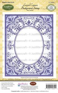 Justrite Lavish Corners Background Stamp Set