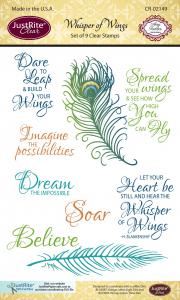 Whisper of Wings Clear Stamp Set