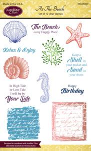 Justrite At the Beach Clear Stamp Set
